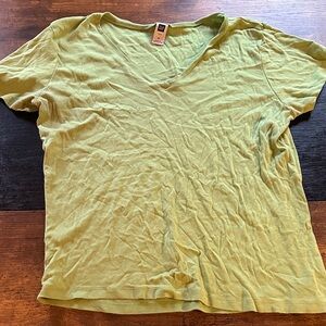 GAP Light Green V-Neck Tee
